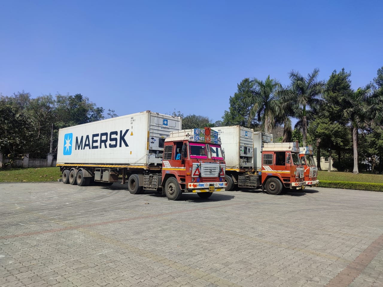 Maersk truck