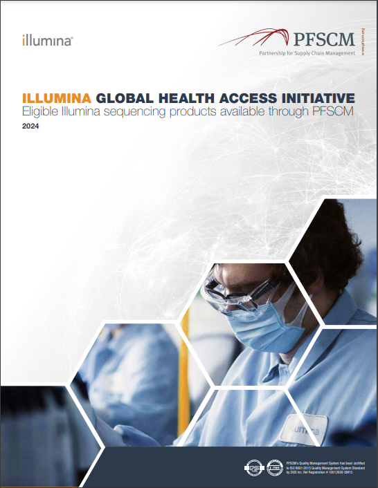 PFSCM Illumina Global Health Access Initiative - Product Catalog 2024