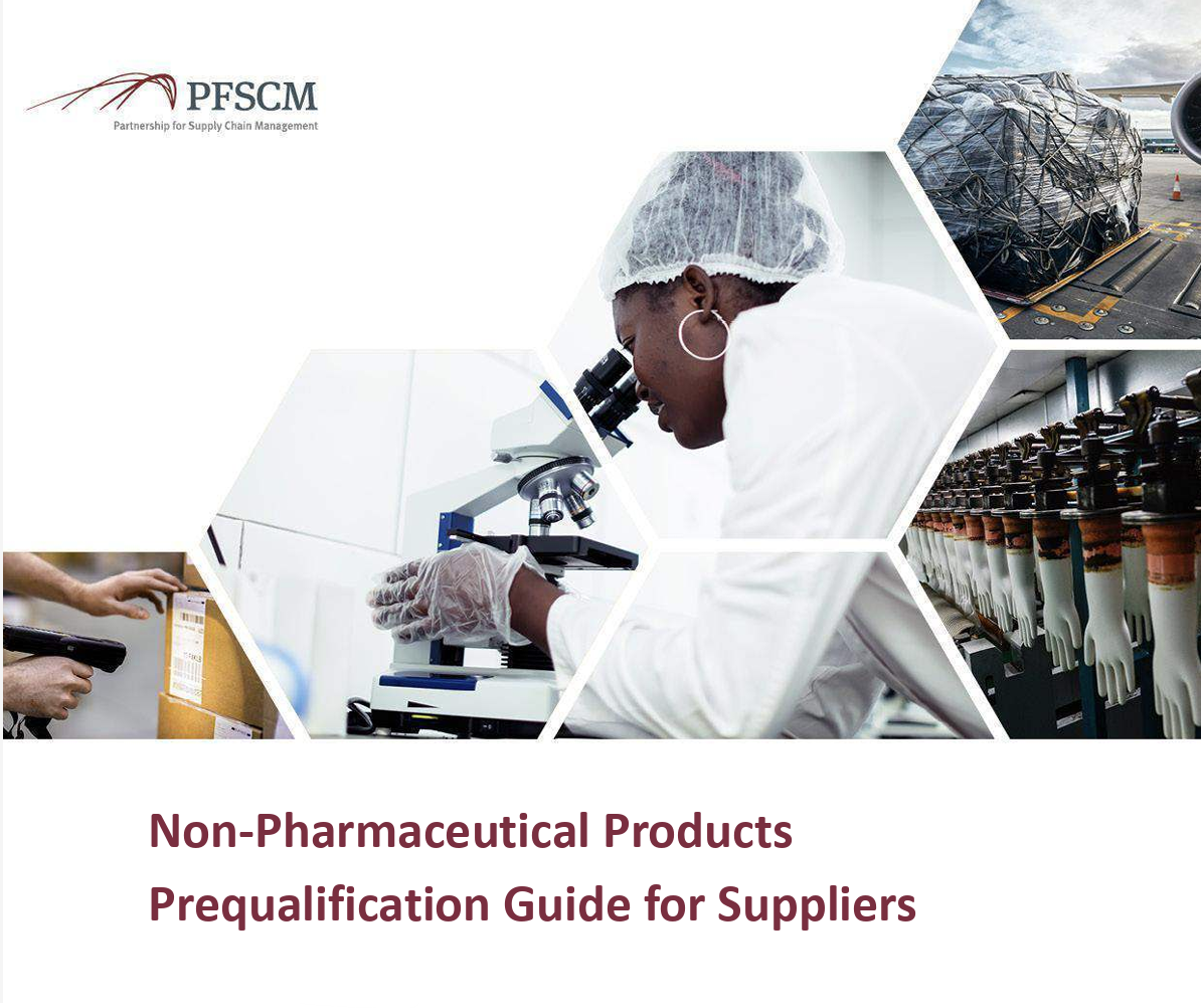 Non-pharmaceutical Products Prequalification guide fo Suppliers