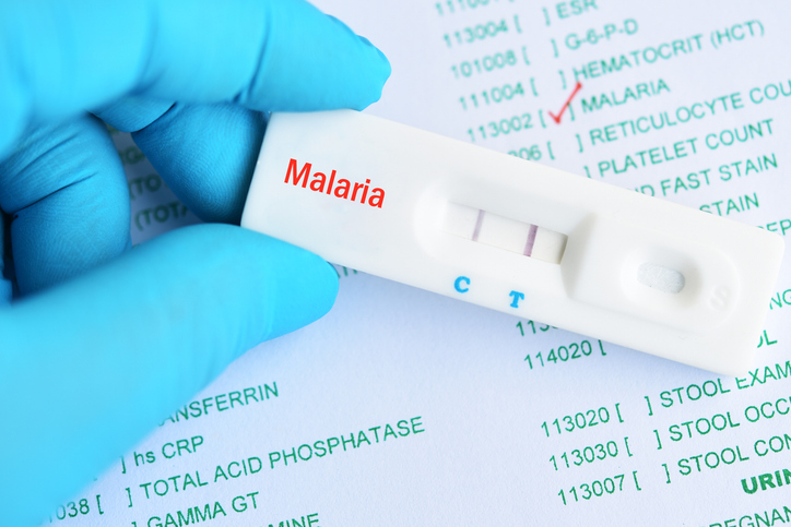 Malaria rapid diagnostic test